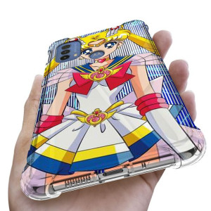 Etui Antishock do MOTOROLA E30 Case ANIME Wzory