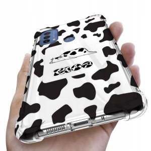Etui ANTISHOCK do MOTOROLA E30 Case KRÓWKI Wzory