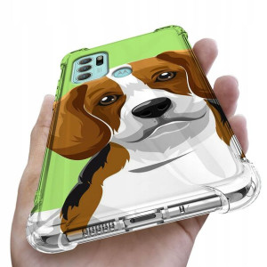 Etui Antishock do MOTOROLA G60s Pieski Kotki Wzory
