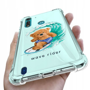 Etui Antishock do MOTOROLA G8 POWER LITE Miś Wzory