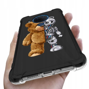 Etui ANTISHOCK do NOKIA 5.4 Case Bearbrick Wzory