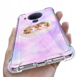 Etui ANTISHOCK do NOKIA 5.4 Case TOP Aniołki Wzory