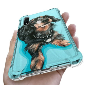Etui Antishock do OPPO A31 2020 Pieski Kotki Wzory