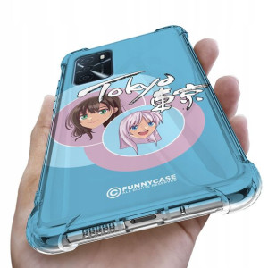 Etui Antishock do OPPO A54s Case Anime Manga Wzory