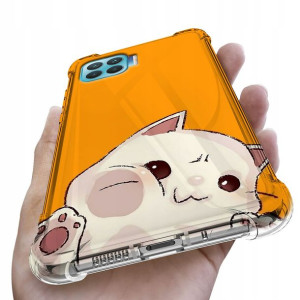 Etui Antishock do OPPO A93 Case Pieski Kotki Wzory