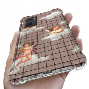 Etui Antishock do OPPO A96 4G Case Aniołki Wzory