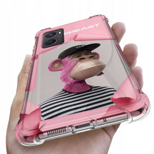 Etui Antishock do OPPO A96 4G Miś Bearbrick Wzory