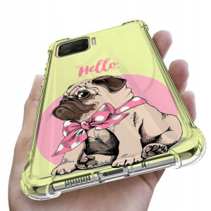 Etui ANTISHOCK do OPPO F17 Case Chibi Lama Wzory