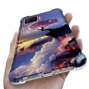 Etui ANTISHOCK do OPPO F17 Case TOP Wiosenne Wzory