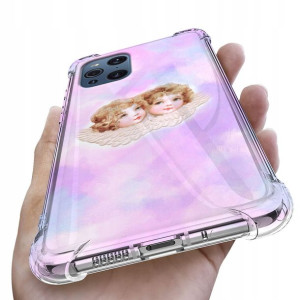 Etui Antishock do OPPO FIND X3 PRO Aniołki Wzory