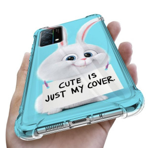 Etui Antishock do OPPO K9 Case Chibi Lama Wzory