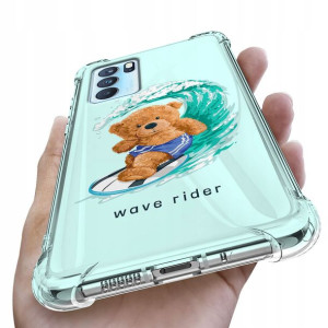 Etui Antishock do OPPO RENO 6 5G Miś Teddy Wzory