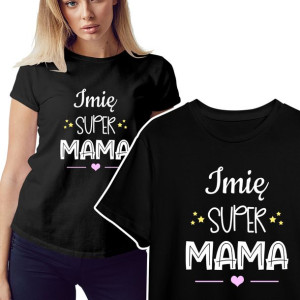 Koszulka Prezent Dla Mamy DZIEŃ MATKI IMIĘ - XL