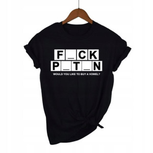 Koszulka SOLIDARNI Z UKRAINĄ Fuck Putin War - M