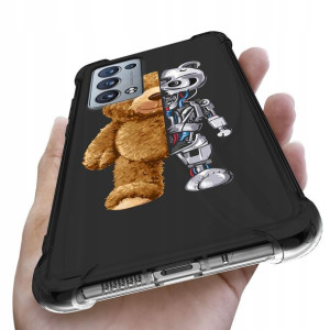 Etui ANTISHOCK do OPPO RENO 6 PRO PLUS Miś Wzory