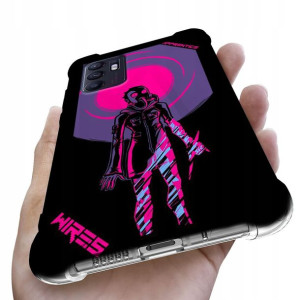 Etui ANTISHOCK do OPPO RENO 6 Sztuka Case Wzory