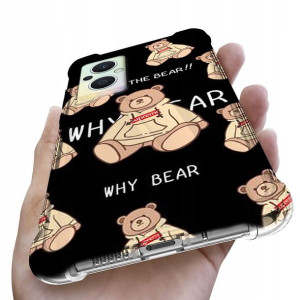 Etui Antishock do OPPO RENO 7Z 5G Bearbrick Wzory