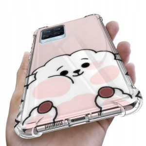 Etui Antishock do REALME 8 Case Bare Bears Wzory