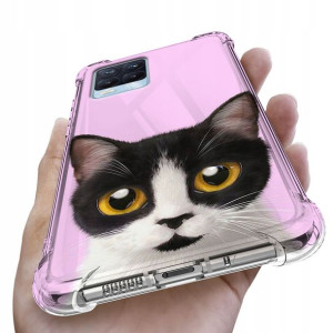 Etui Antishock do REALME 8 PRO Pieski Kotki Wzory
