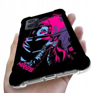 Etui Antishock do REALME 9i Case Modne Neon Wzory