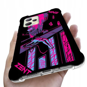 Etui Antishock do REALME C35 Case Neon Top Wzory