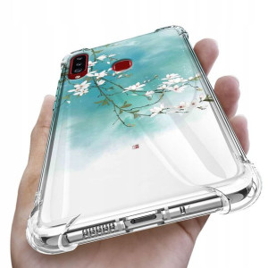 Etui ANTISHOCK do SAMSUNG A20S Case Wiosenne Wzory