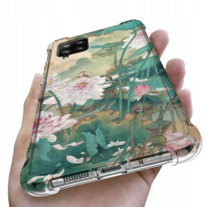 Etui ANTISHOCK do SAMSUNG A42 5G Case Wiosna Wzory