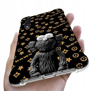 Etui ANTISHOCK do SAMSUNG A50 Case Bearbrick Wzory