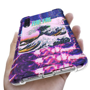Etui Antishock do SAMSUNG A50 Obudowa NEON Wzory