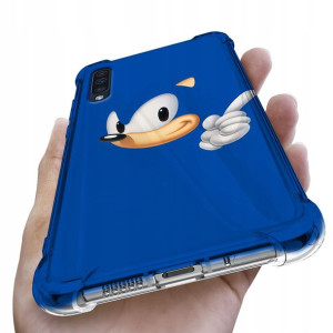 Etui Antishock do SAMSUNG A50S Case SONIC Wzory