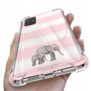 Etui ANTISHOCK do SAMSUNG A51 Case TOP Chibi Wzory