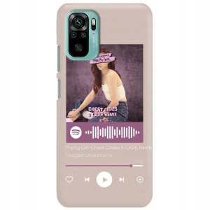 Etui Matowe do XIAOMI REDMI NOTE 10 RÓŻ Top Wzory