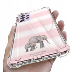 Etui ANTISHOCK do SAMSUNG A72 5G Case Chibi Wzory