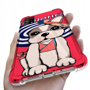 Etui Antishock do SAMSUNG M31 Pieski Kotki Wzory