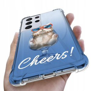 Etui Antishock do SAMSUNG S21 ULTRA 5G Teddy Wzory