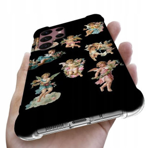 Etui Antishock do SAMSUNG S22 ULTRA Aniołki Wzory