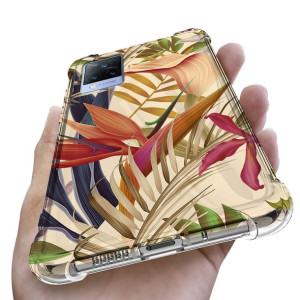 Etui Antishock do VIVO V21 5G Case Summer Wzory