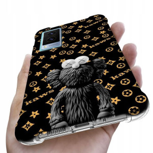 Etui ANTISHOCK do VIVO V21E 4G Top Bearbrick Wzory