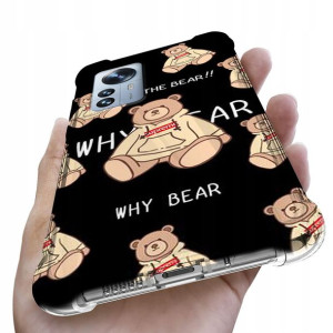Etui Antishock do XIAOMI 12 PRO 5G Bearbrick Wzory