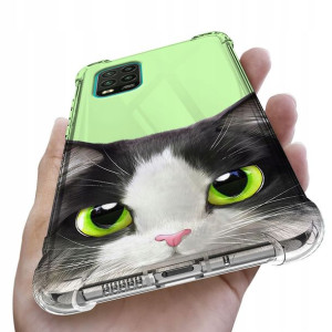 Etui Antishock do XIAOMI MI 10 LITE Kotki Wzory