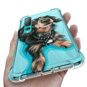 Etui Antishock do XIAOMI MI 10 Pieski Kotki Wzory