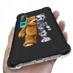 Etui ANTISHOCK do XIAOMI MI 10 Top Bearbrick Wzory