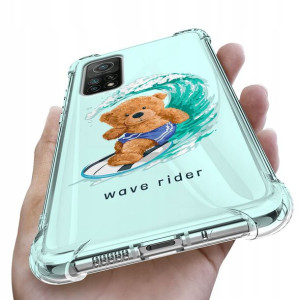 Etui Antishock do XIAOMI MI 10T Miś Teddy Wzory