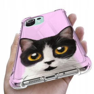 Etui Antishock do XIAOMI MI 11 LITE 5G Kotki Wzory
