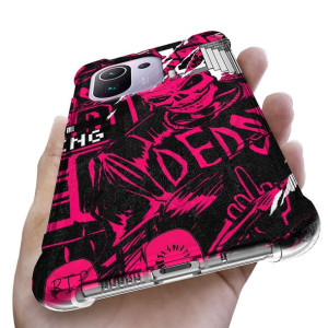 Etui Antishock do XIAOMI MI 11 PRO Case NEON Wzory