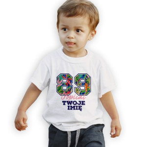 Koszulka Dziecięca 110-116 Tropical 01 Twoje Imię