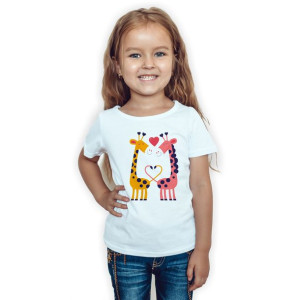 Koszulka Dziecięca Biała 98-104 Cute Animal 26
