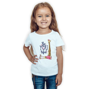 Koszulka Dziecięca Biała 98-104 Cute Animal 31