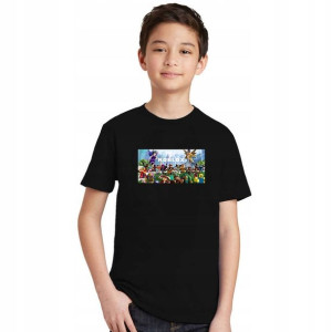 Koszulka DZIECIĘCA CZARNA 122-128 wzór ROBLOX 04