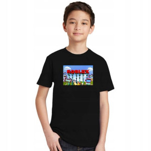 Koszulka DZIECIĘCA CZARNA 134-140 wzór ROBLOX 06
